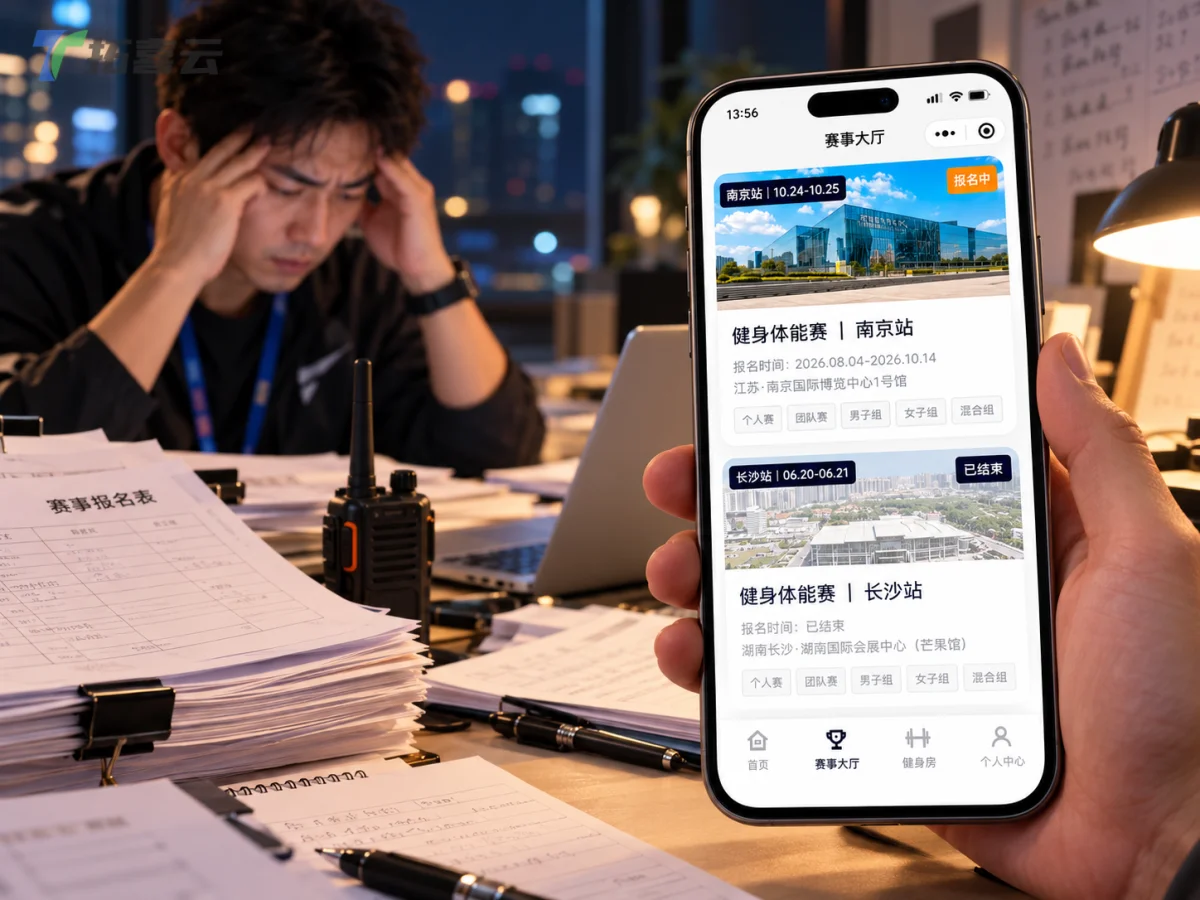 传统人工处理报名流程效率低下，压力大