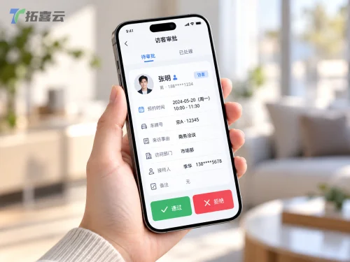 企业园区访客管理难题,一个“数字化预约小程序”如何高效解决?