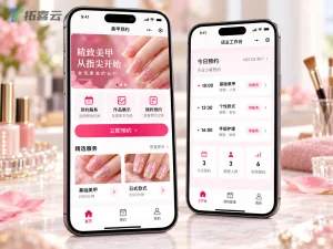 一个为美甲工作室打造的预约小程序，兼顾了客户体验与商家管理