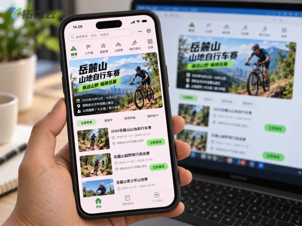 岳麓山地自行车比赛报名小程序